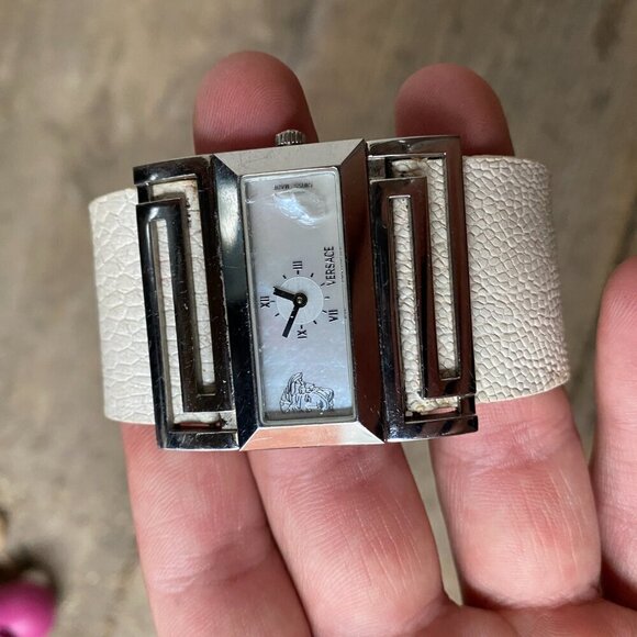 Versace Mother of Pearl Stainless Steel Watch - Picture 4 of 7